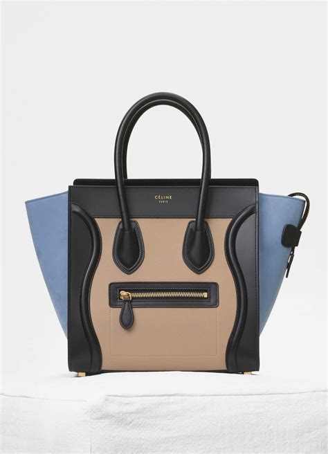 celine blue bag price|celine bag price guide.